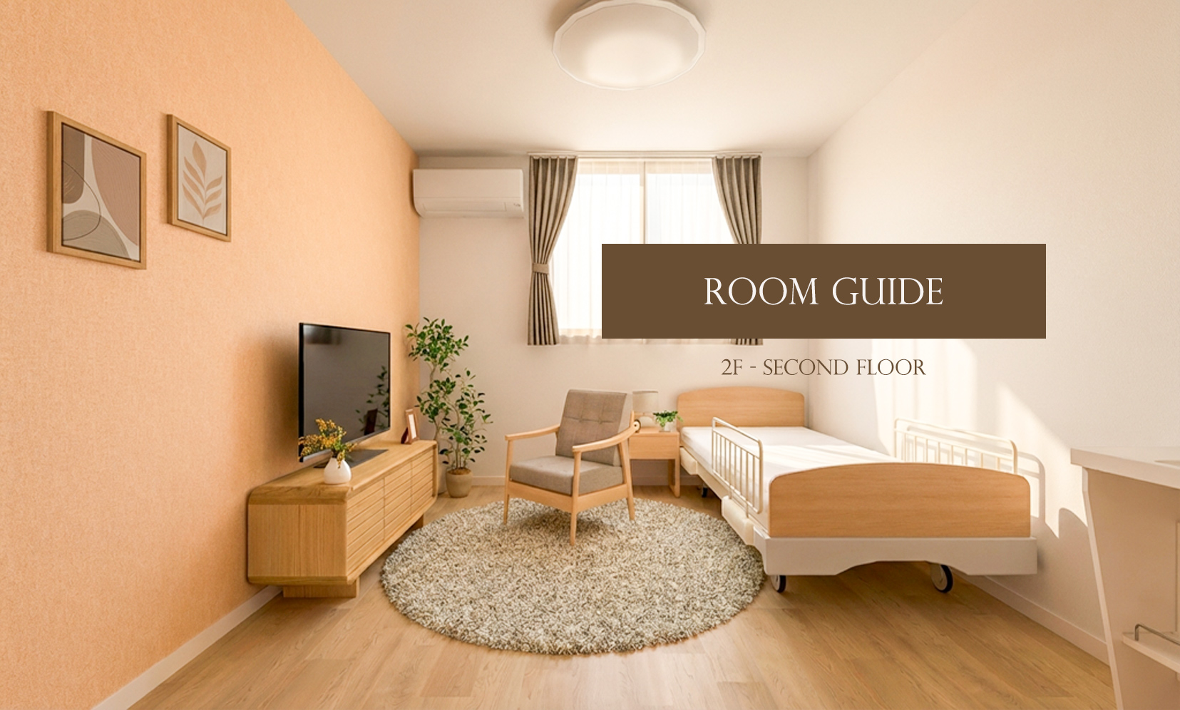 ROOM GUIDE 2F SECOUND FLOOR